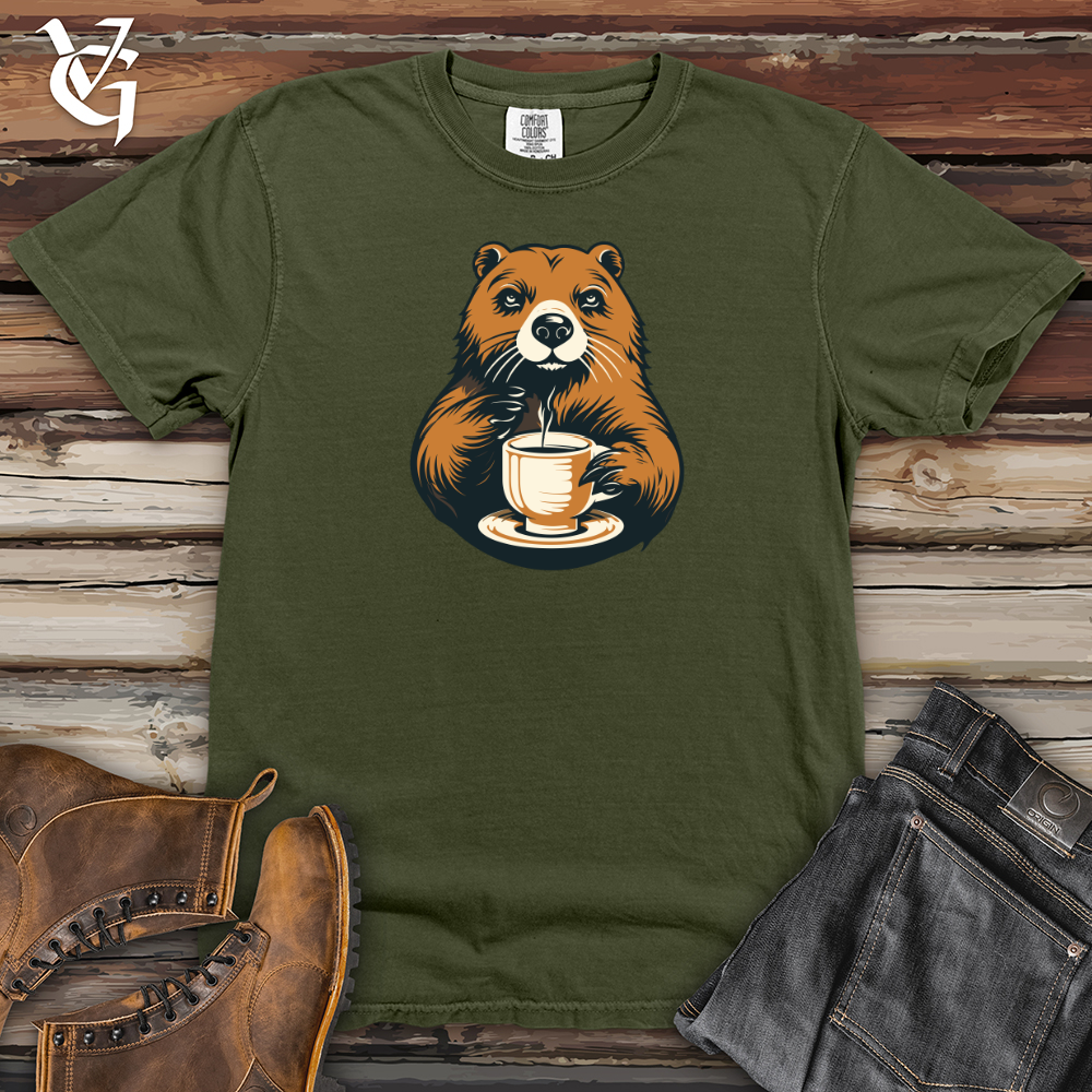 Caffeinated Beaver Brew Heavy Cotton Comfort Colors Tee