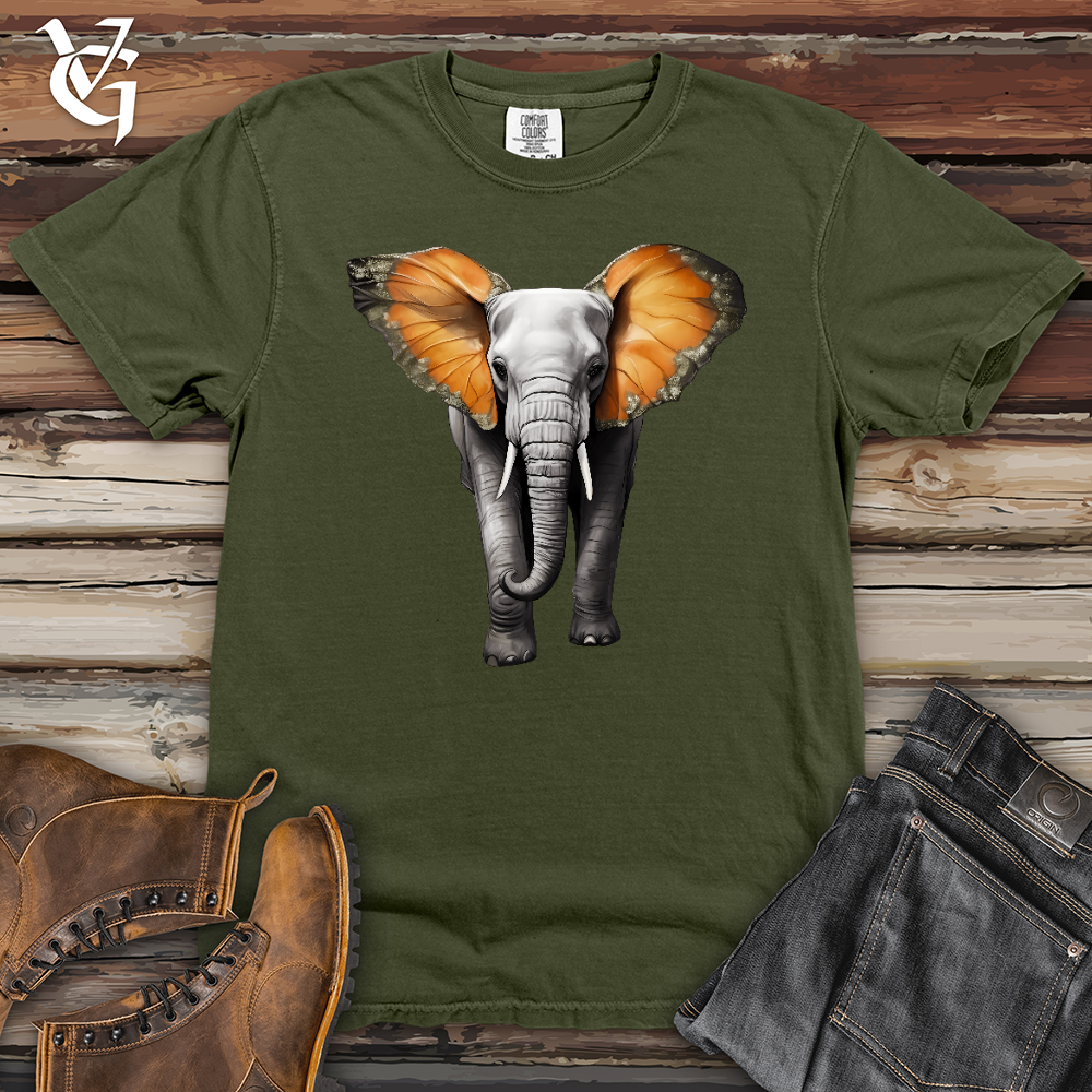 Butterfly Elephant Heavy Cotton Comfort Colors Tee