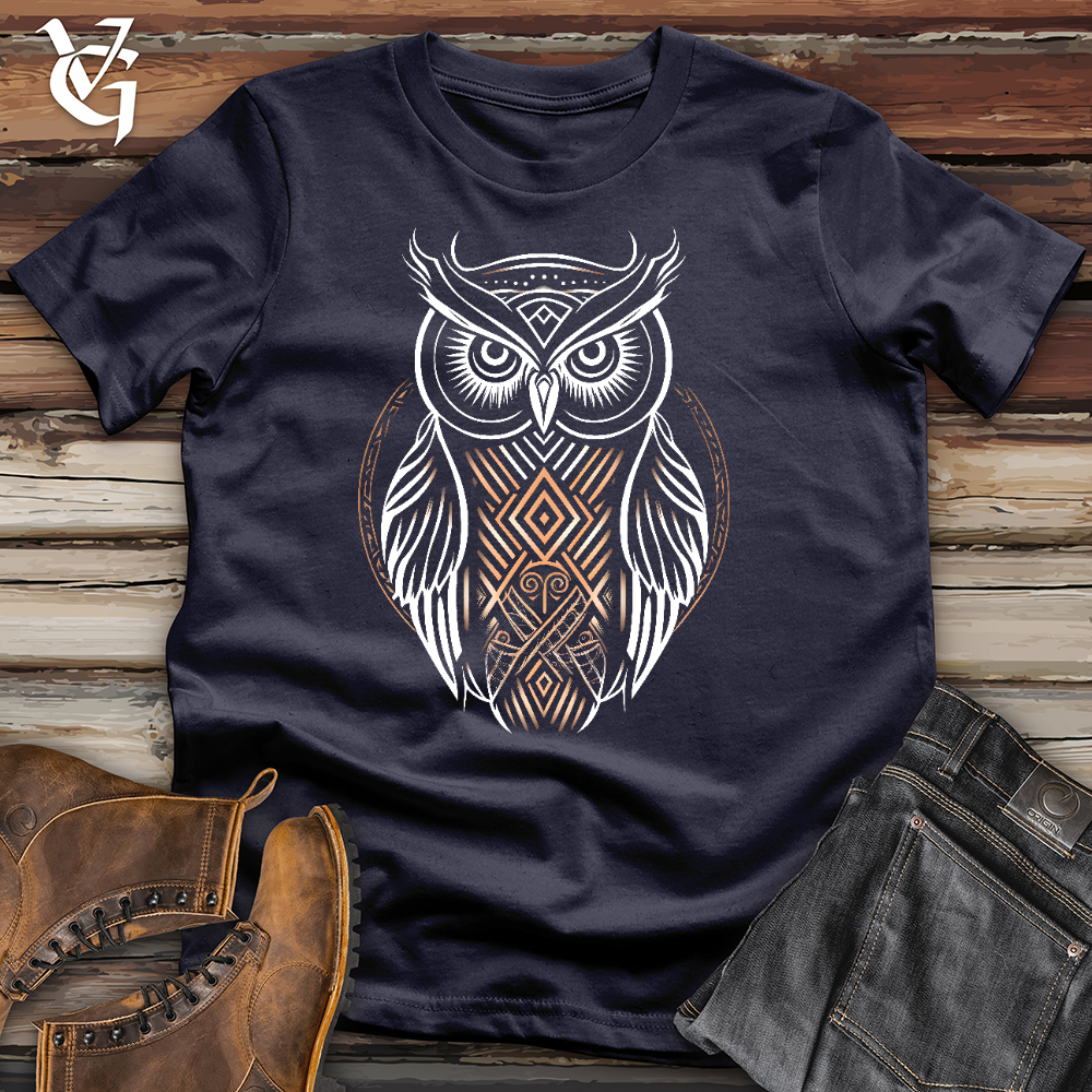 Curious Owl Cotton Tee