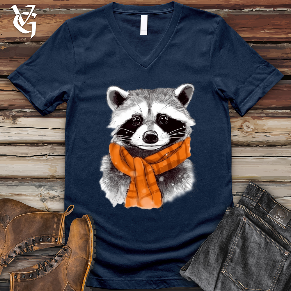 Raccoon Chief V-Neck Tee