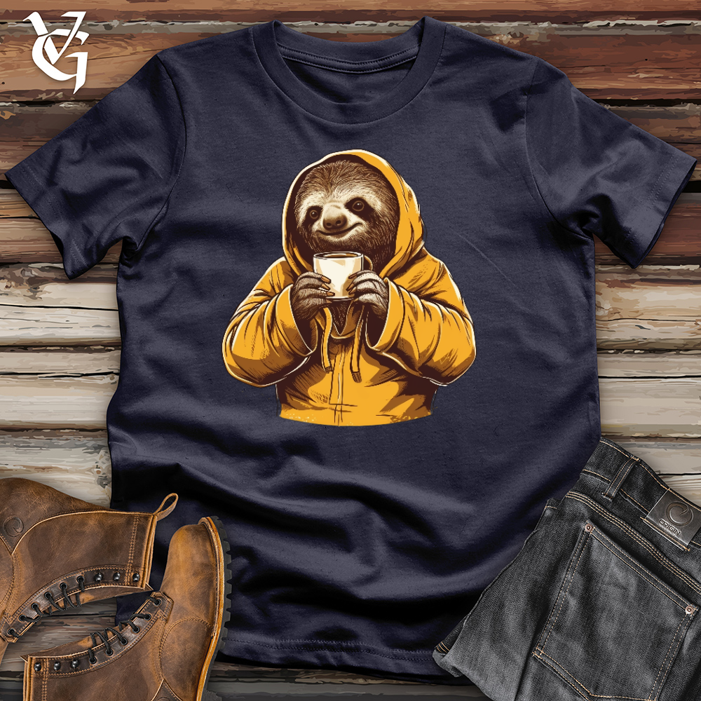 Sloth Coffee Cotton Tee