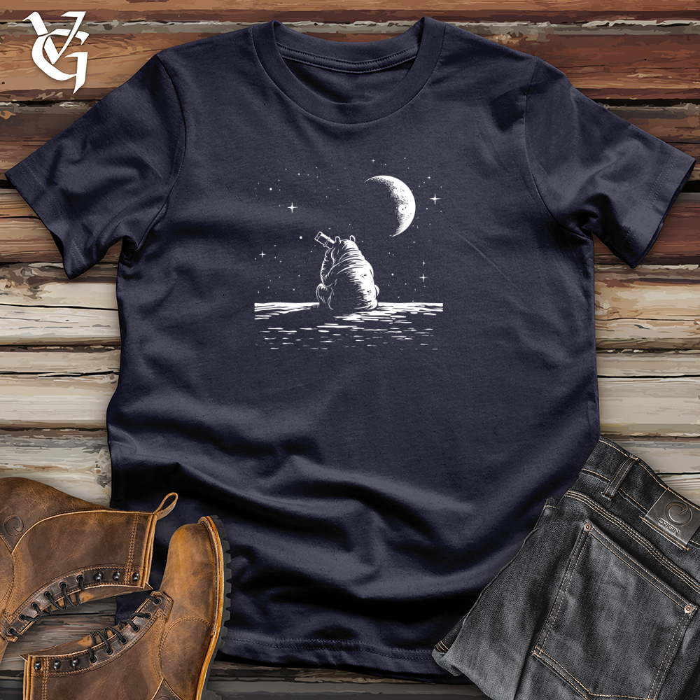 Cosmic Hippo Gazer Cotton Tee