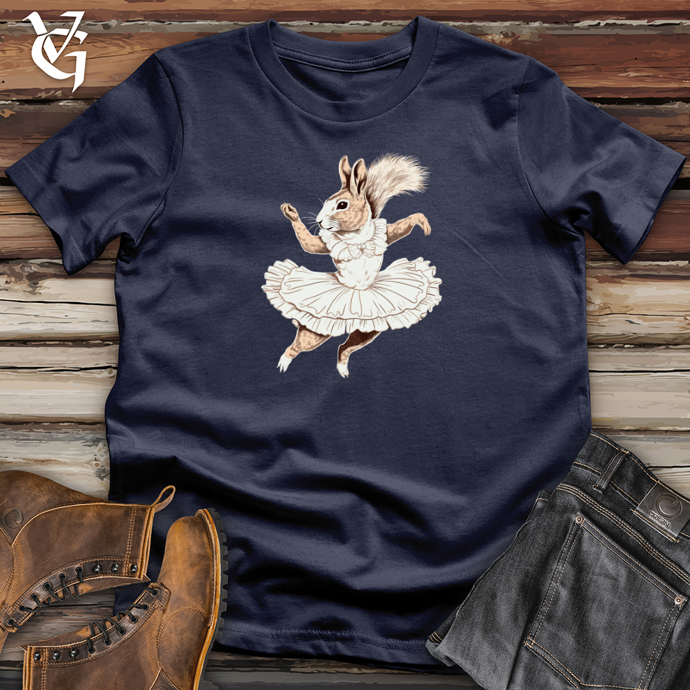Squirrel Ballerina Elegance Softstyle Tee