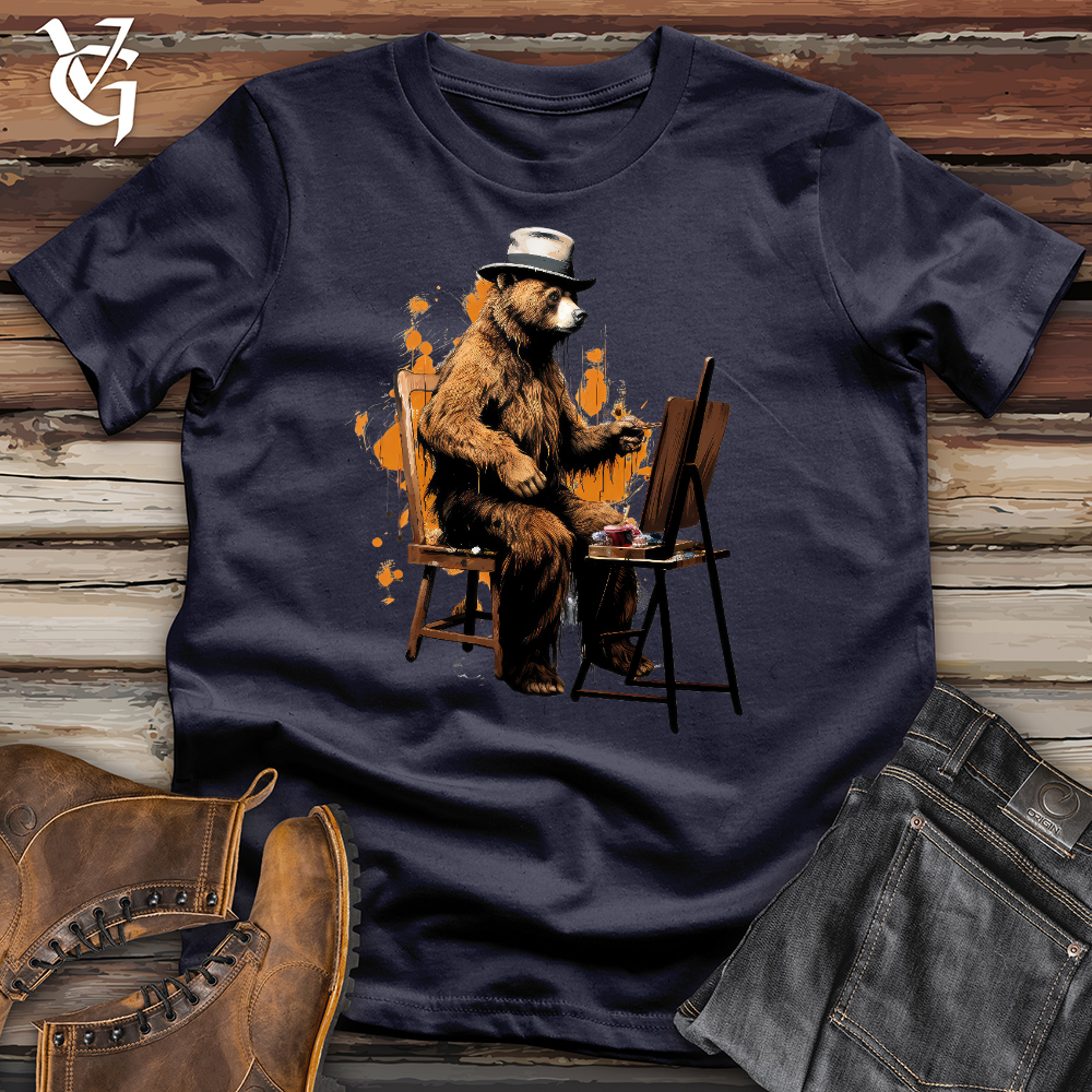 Painting Bear Cotton Tee
