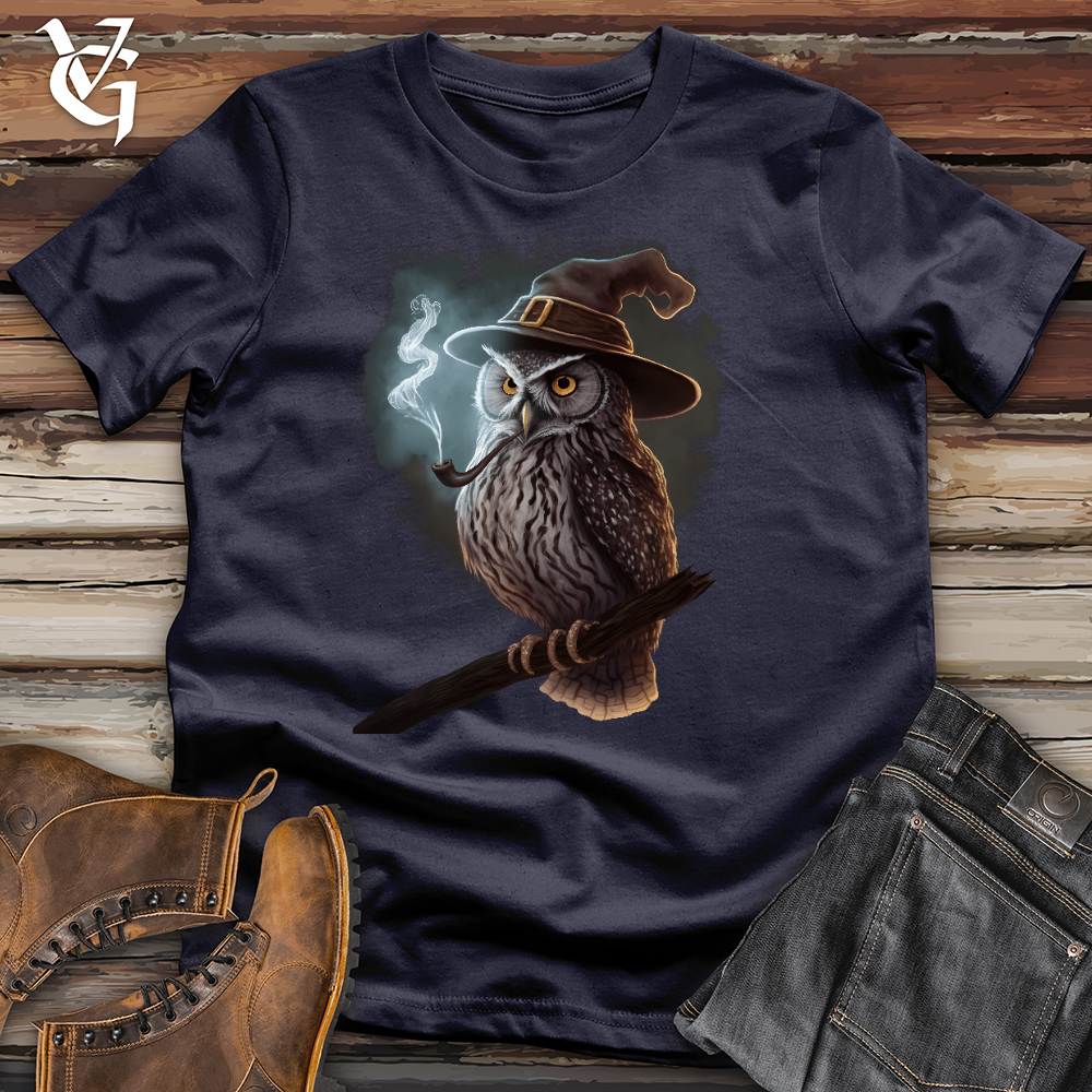 Owl Wizard Cotton Tee