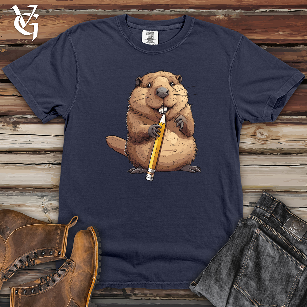 Beaver Pencil Sharpener Heavy Cotton Comfort Colors Tee