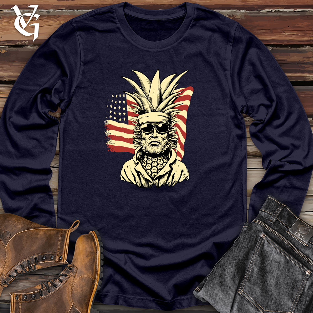 Vintage Army Pineapple Long Sleeve