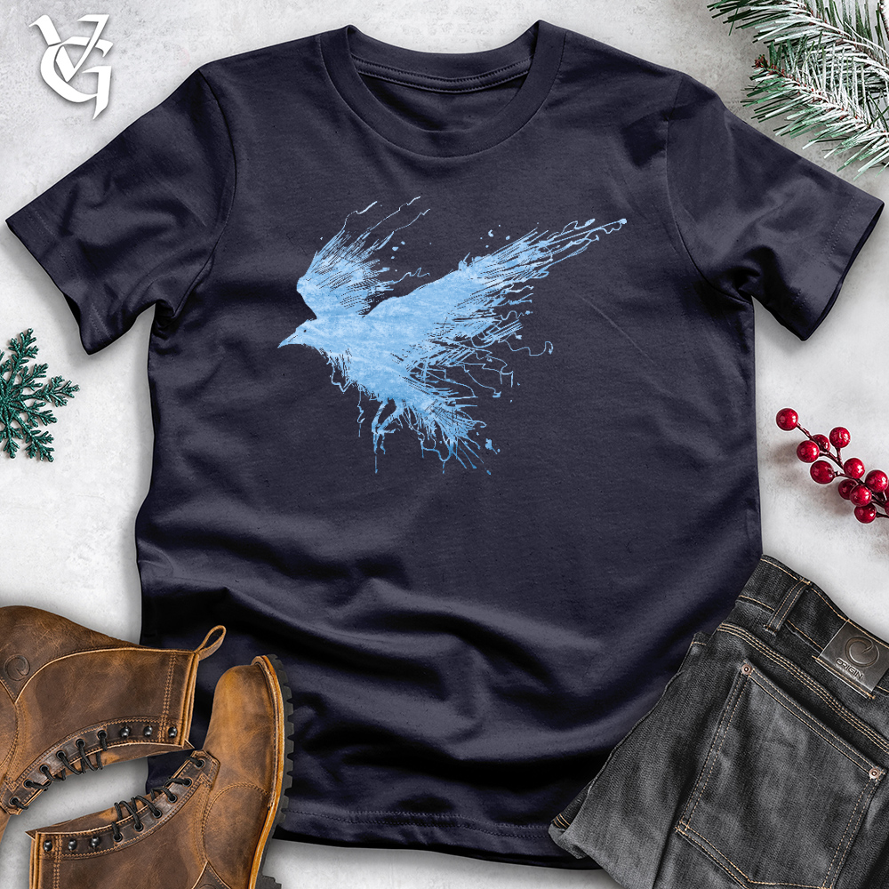 Smokey Winter Raven Cotton Tee