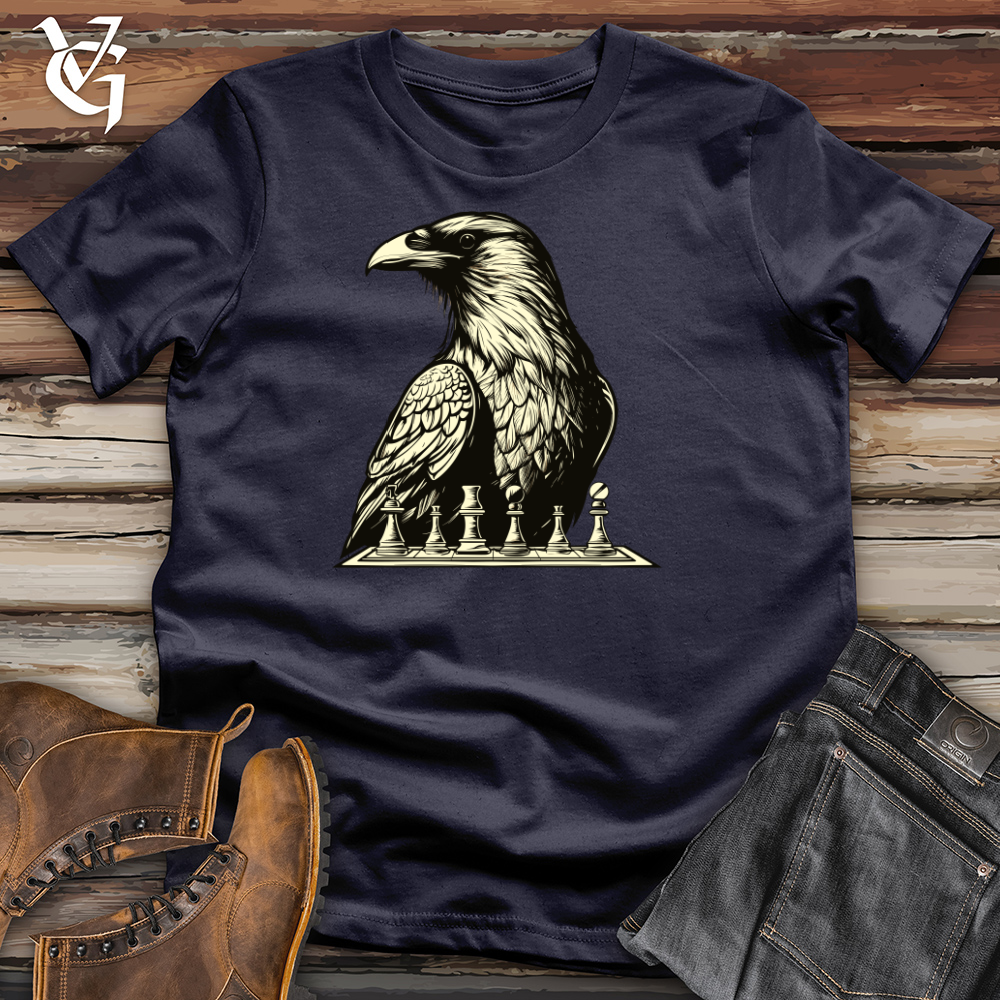Chess Concentration Raven Cotton Tee