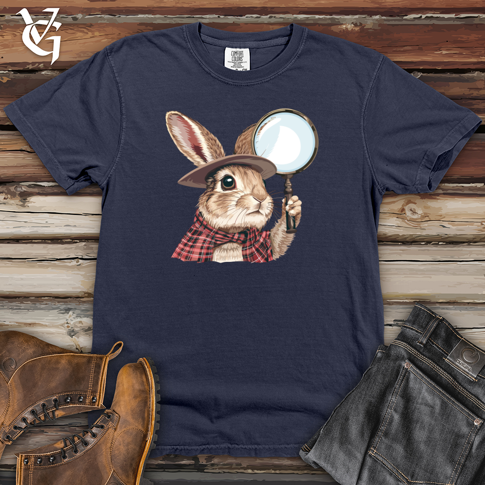 Bunny Detective Quest Heavy Cotton Comfort Colors Tee