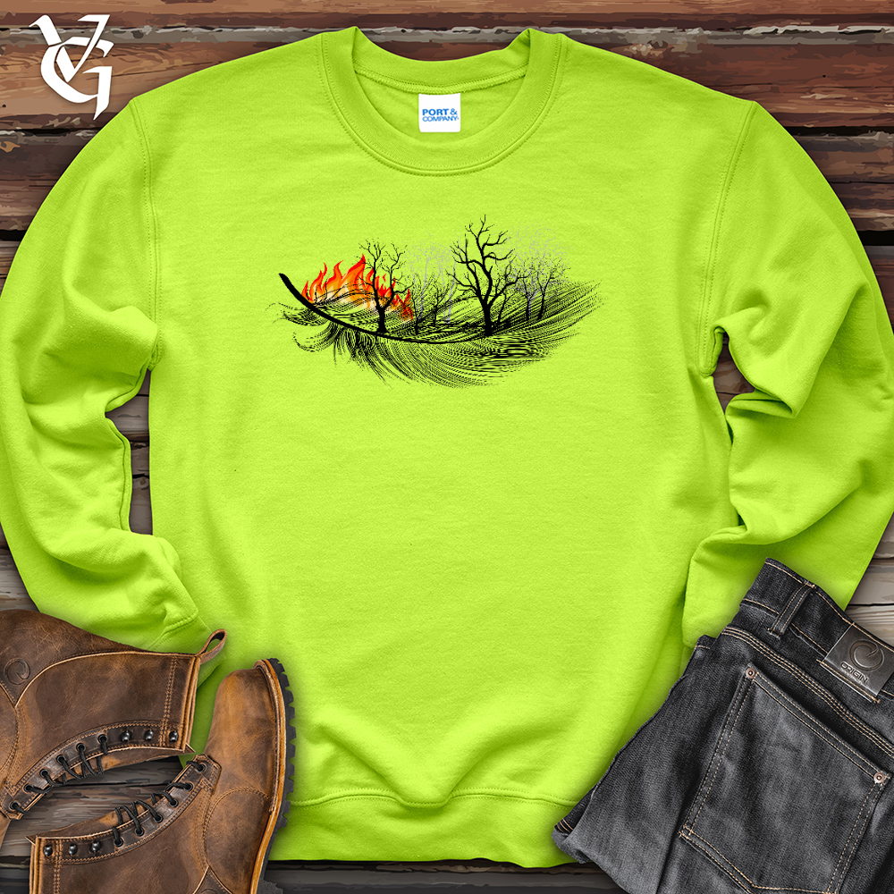 Feathered the Flames Crewneck