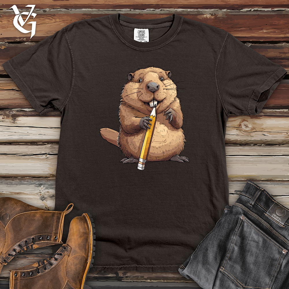 Beaver Pencil Sharpener Heavy Cotton Comfort Colors Tee