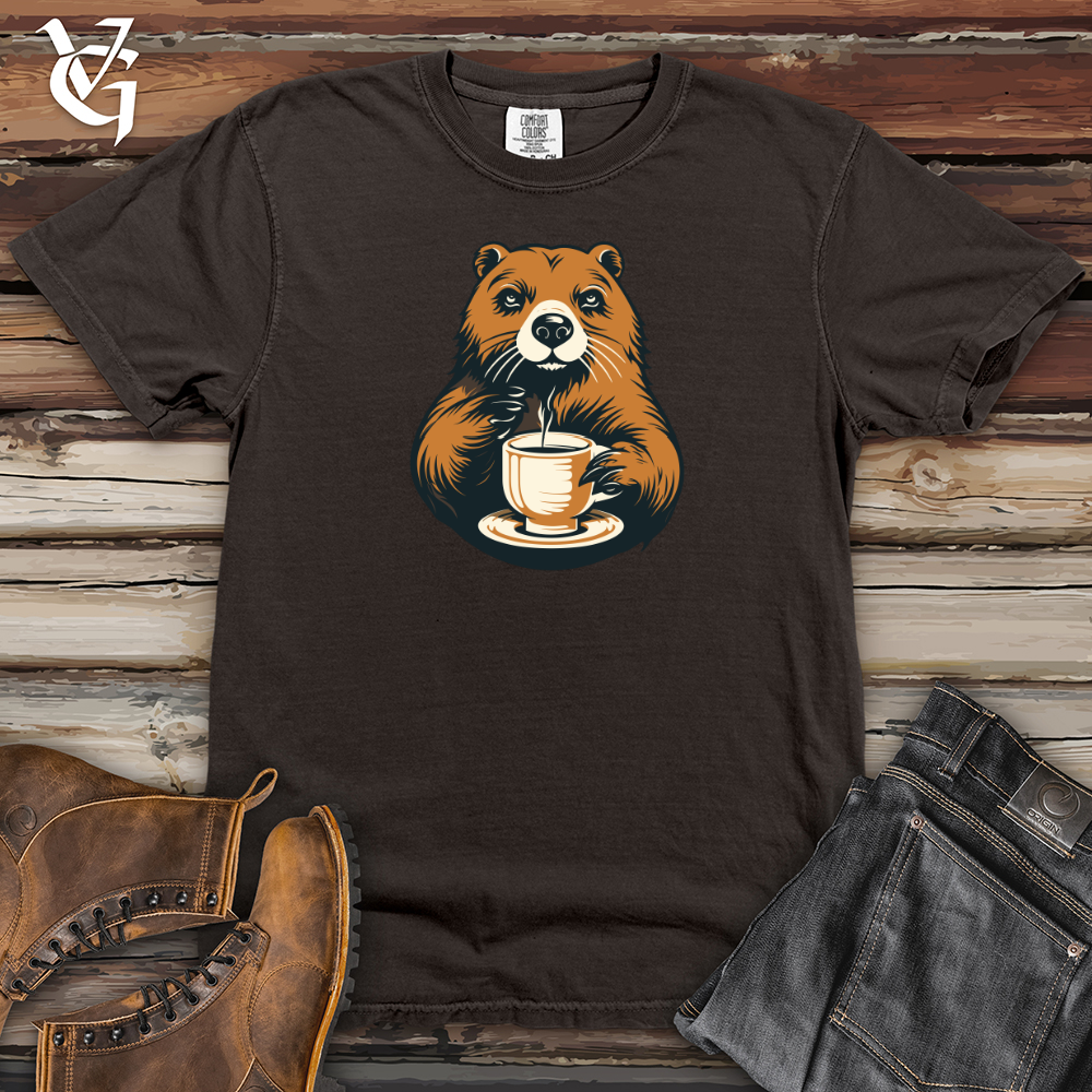 Caffeinated Beaver Brew Heavy Cotton Comfort Colors Tee