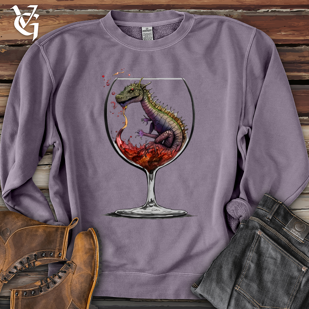 Dragons Drink Pigment-Dyed Crewneck
