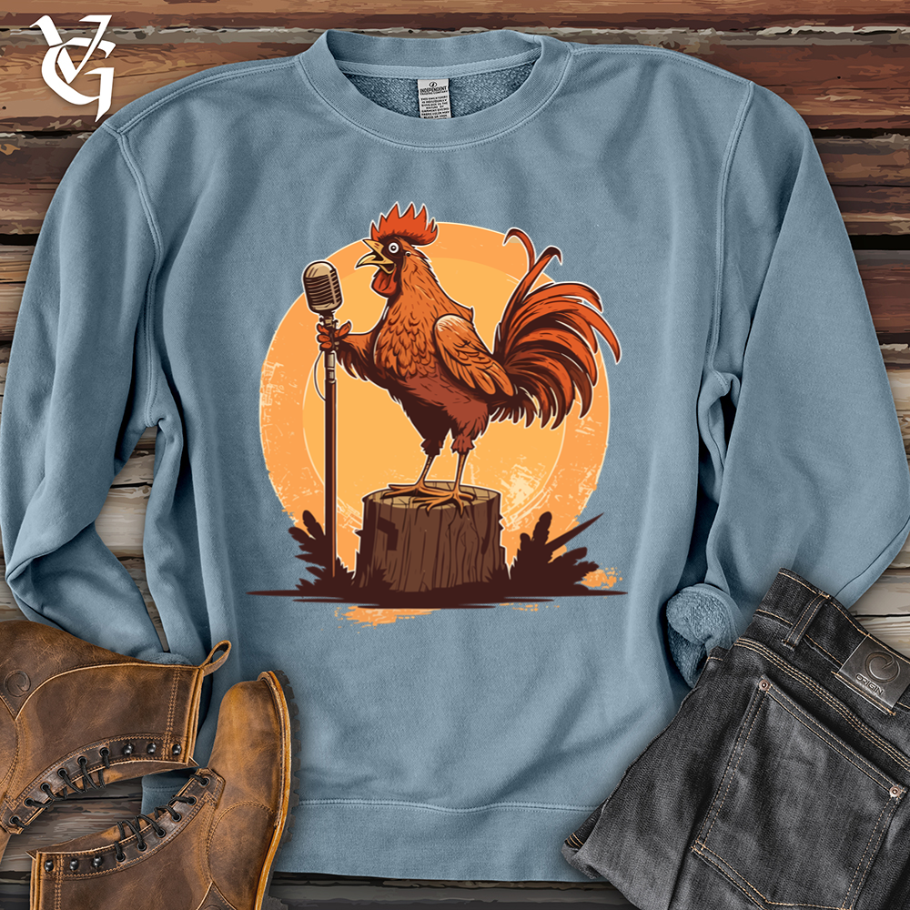 Chicken Rockstar Midweight Crewneck