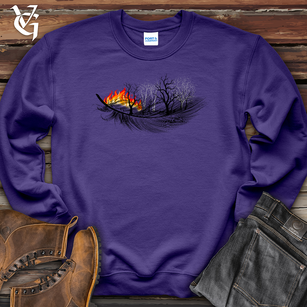 Feathered the Flames Crewneck