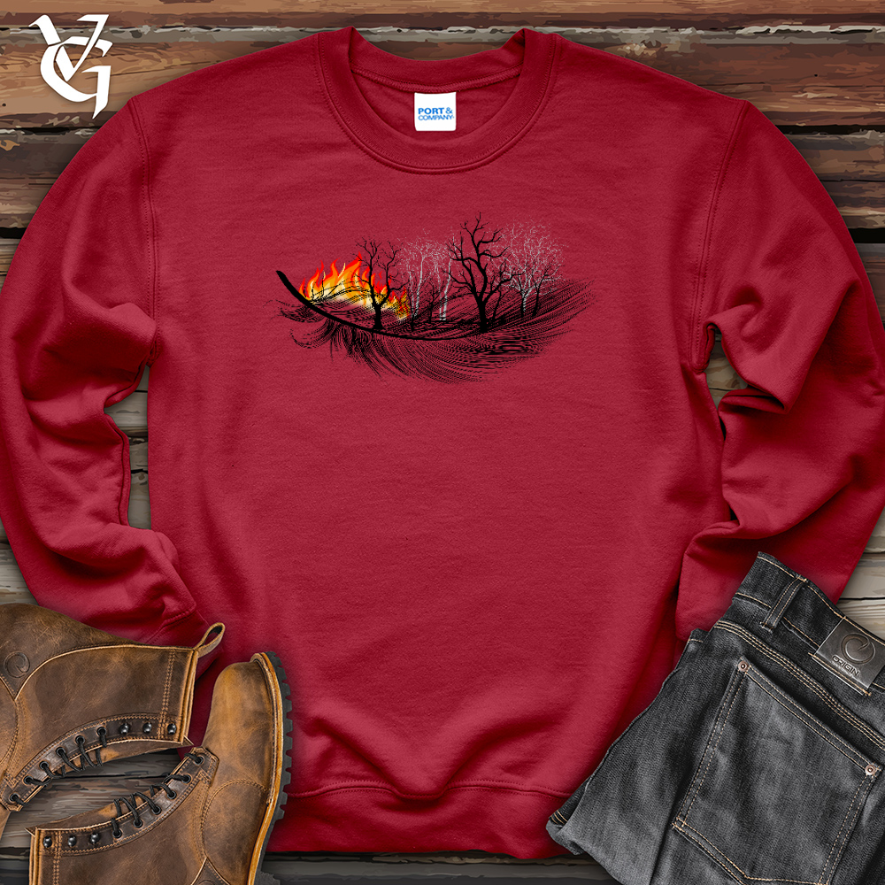 Feathered the Flames Crewneck