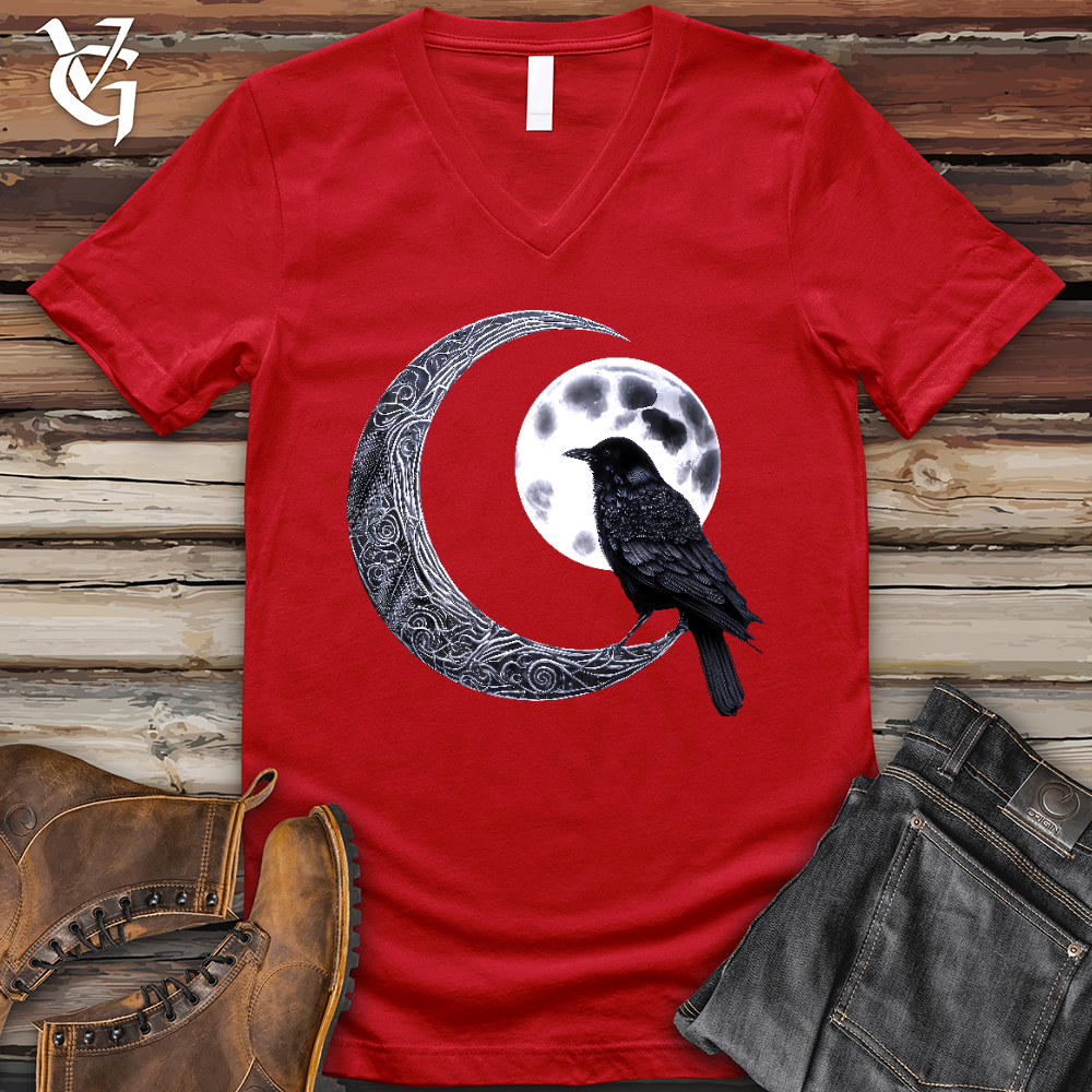 Raven & Moon Negotiations V- Neck Tee