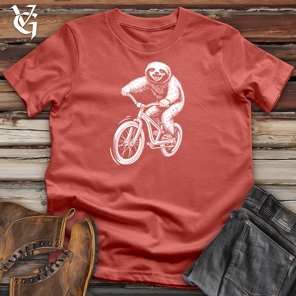Cruisin Sloth Bike Cotton Tee