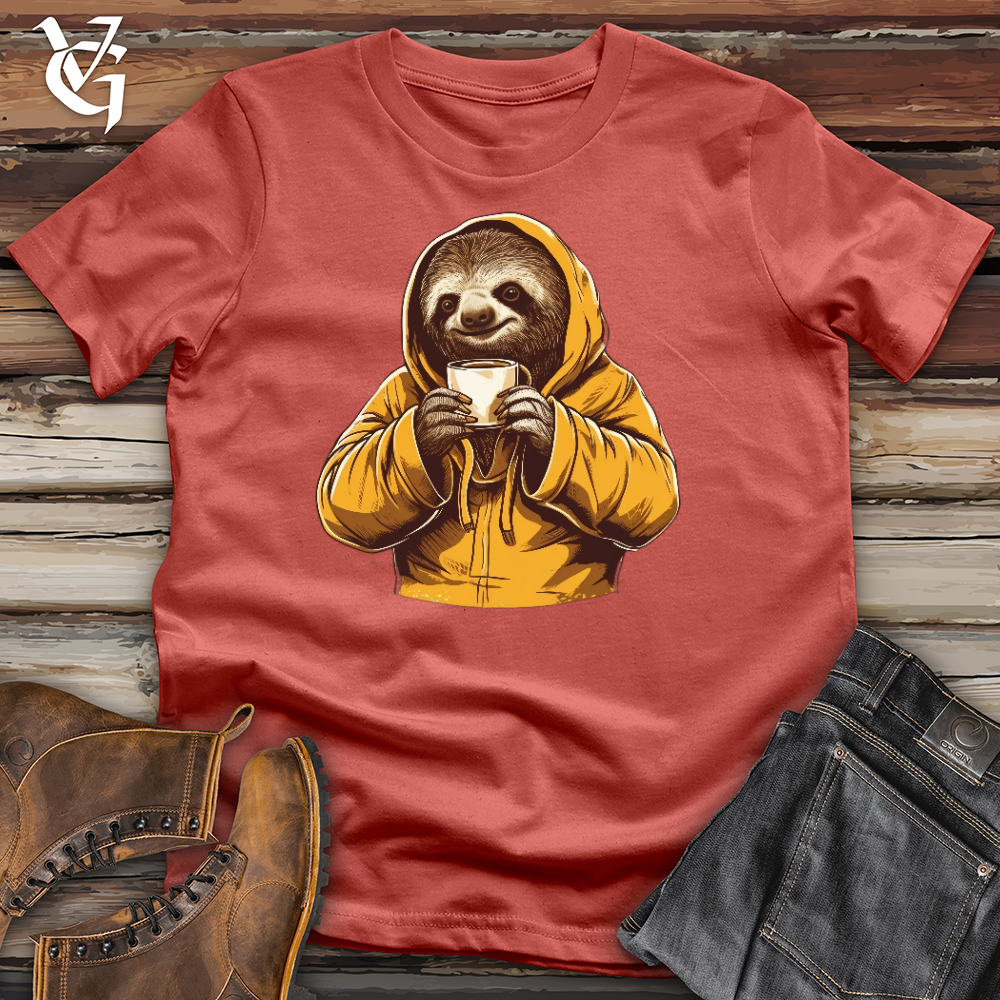 Sloth Coffee Cotton Tee