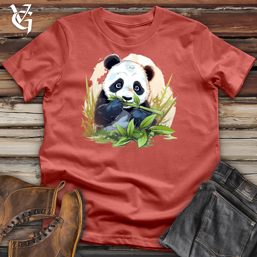 Bamboo Panda Cotton Tee