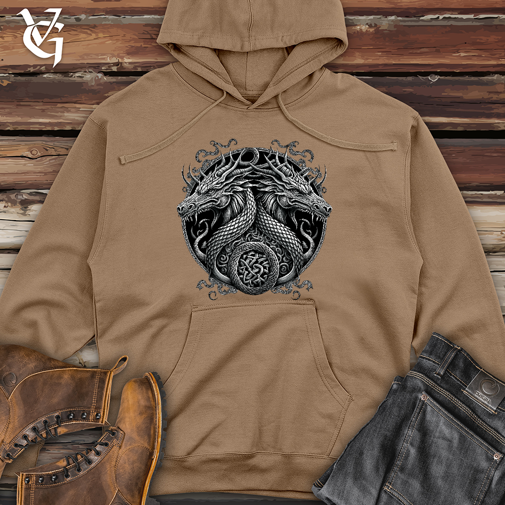 Dreki Emblem Midweight Hooded Sweatshirt