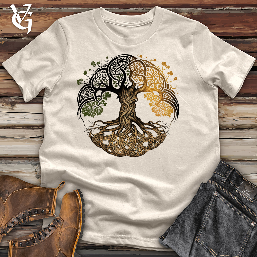 Changing Leaves Cotton Tee