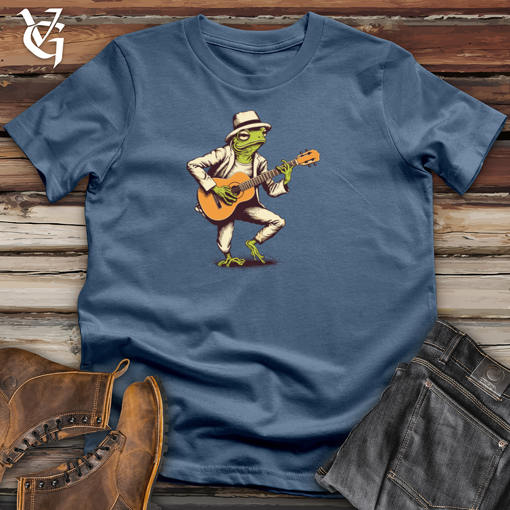 Strutting Strings Frog Cotton Tee