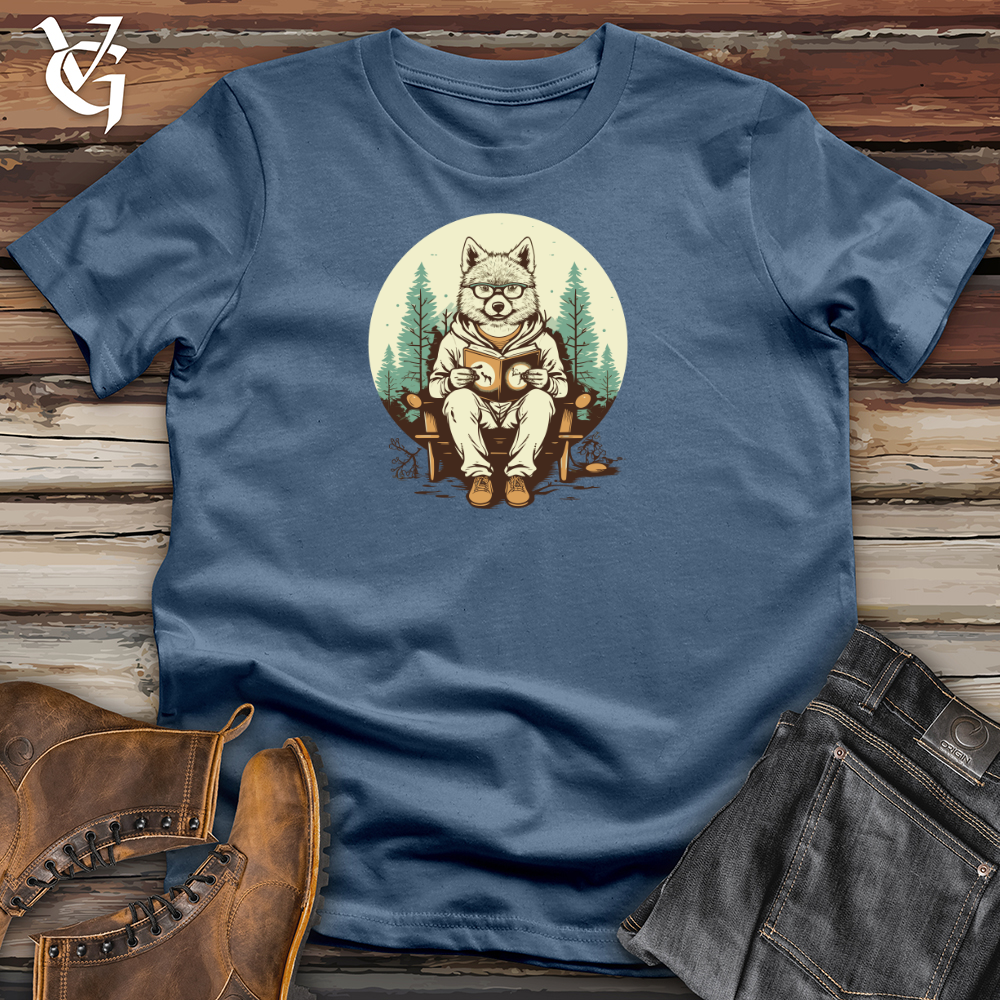 Wise Woods Reader Cotton Tee