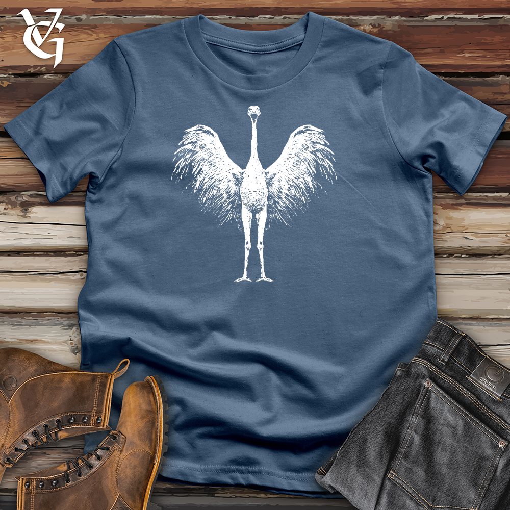 Graceful Ostrich Cotton Tee