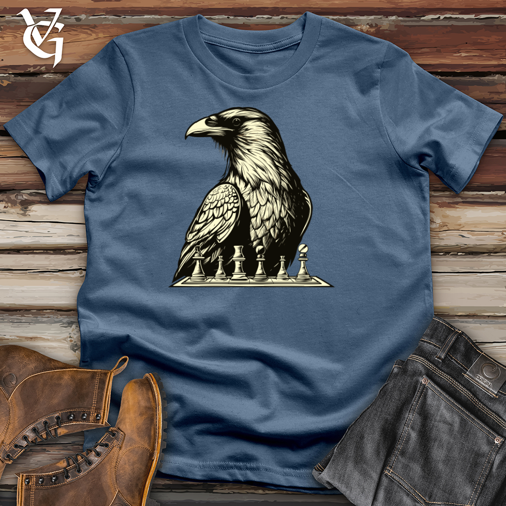 Chess Concentration Raven Cotton Tee