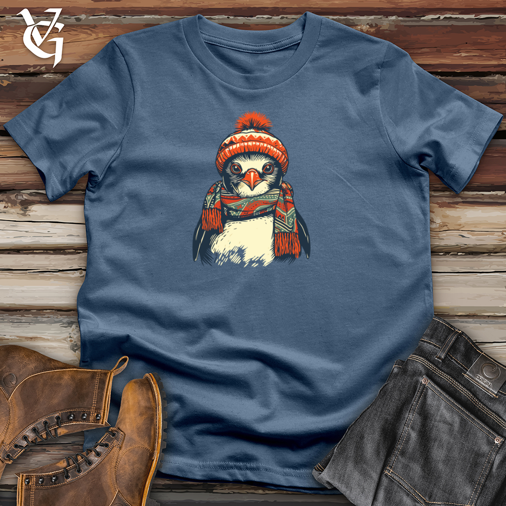 Vintage Frosty Penguin Cotton Tee