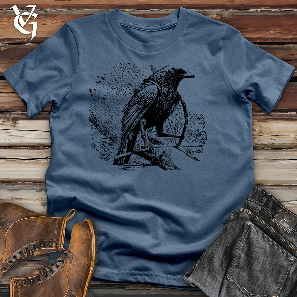 Raven Hood Cotton Tee