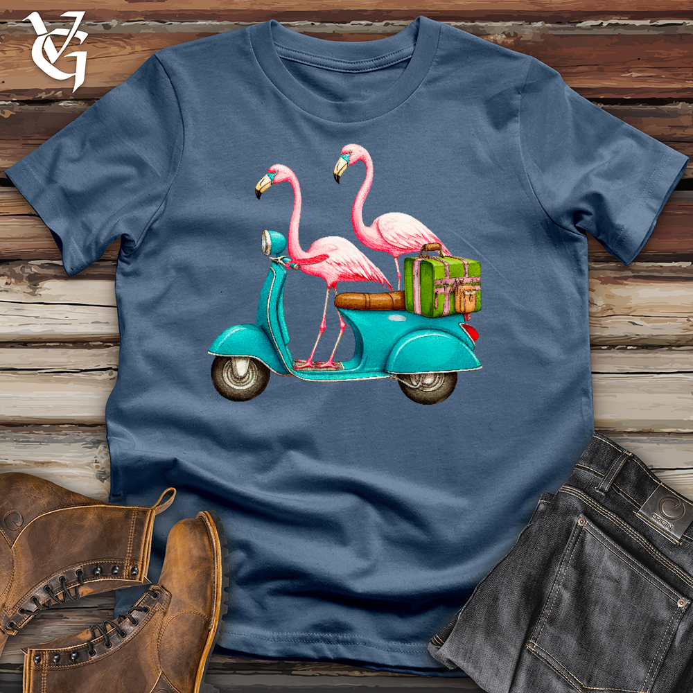 Flamingo Scoot Cotton Tee