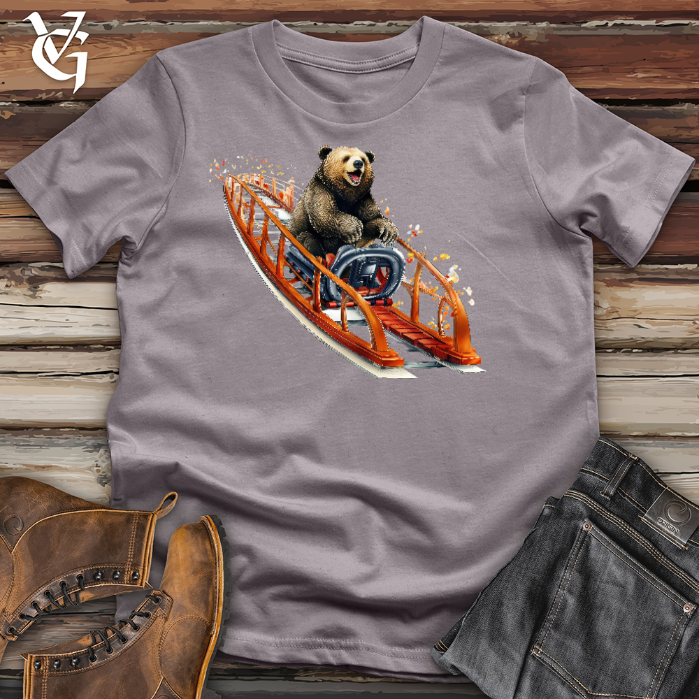 Roller Coaster Bear Cotton Tee