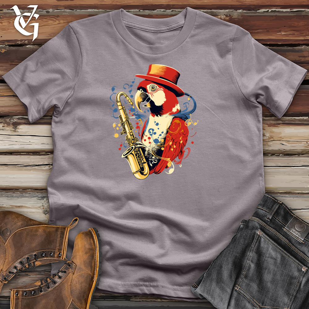 Melodic Parrot Swing Cotton Tee