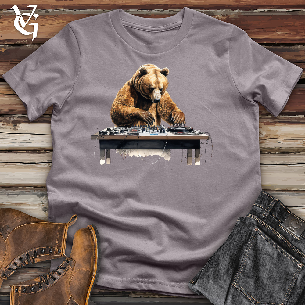 Dj Grizzly Bear Cotton Tee