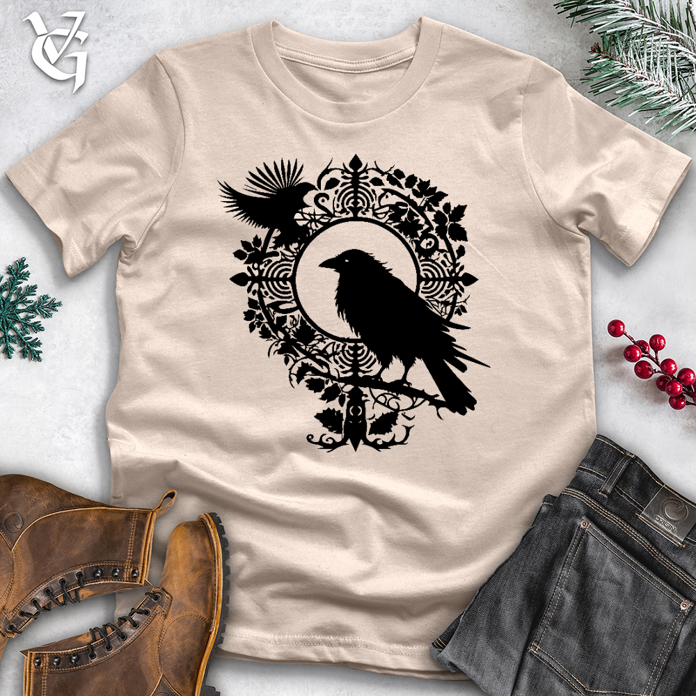 Raven and Vegvisir Cotton Tee