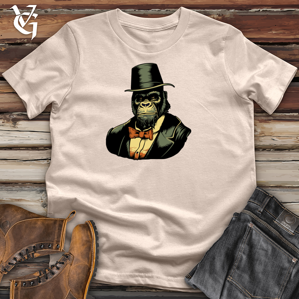 Vintage Top Hat Gorilla Cotton Tee