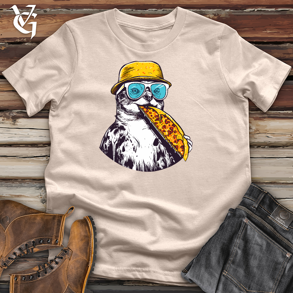 Pizza Chill Penguin Cotton Tee