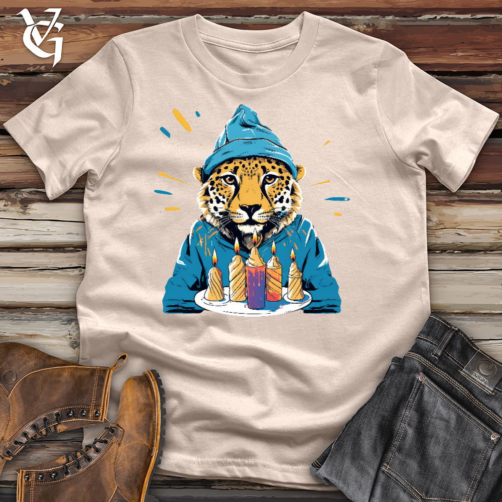 Birthday Cheetah Cotton Tee