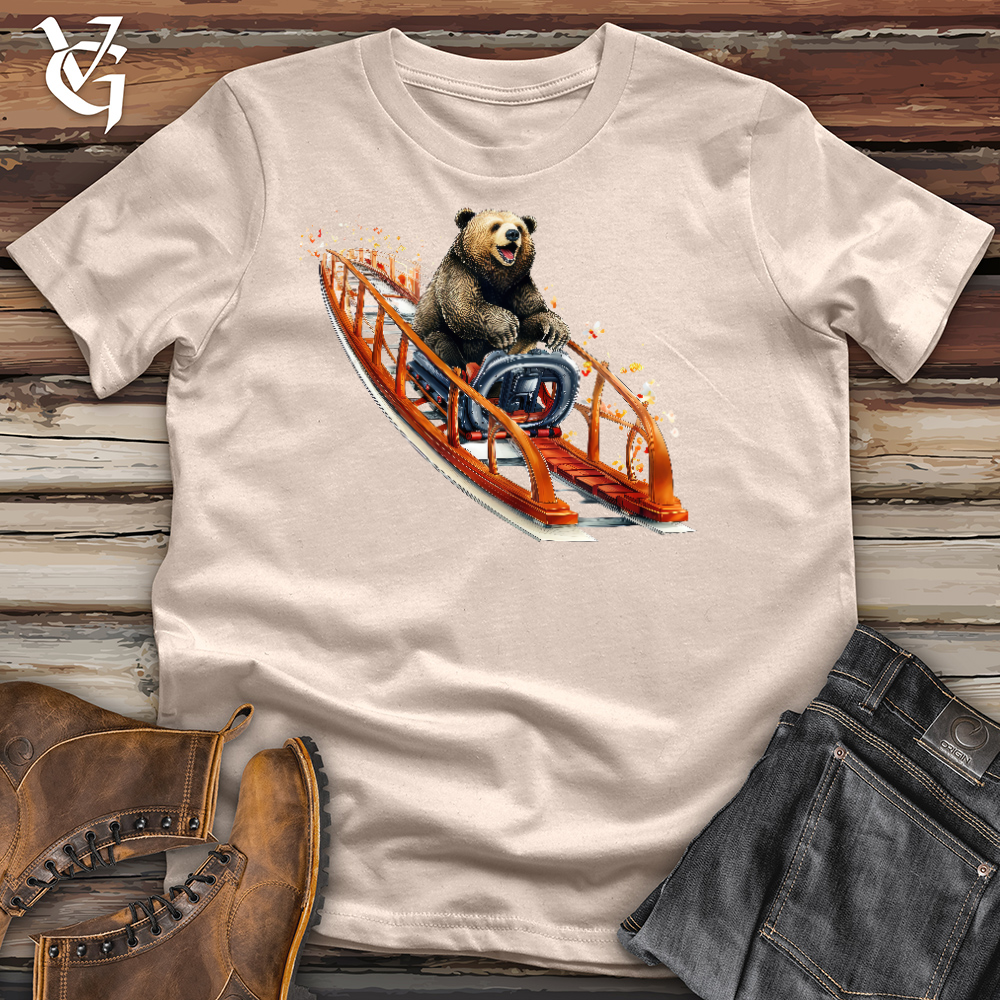 Roller Coaster Bear Cotton Tee