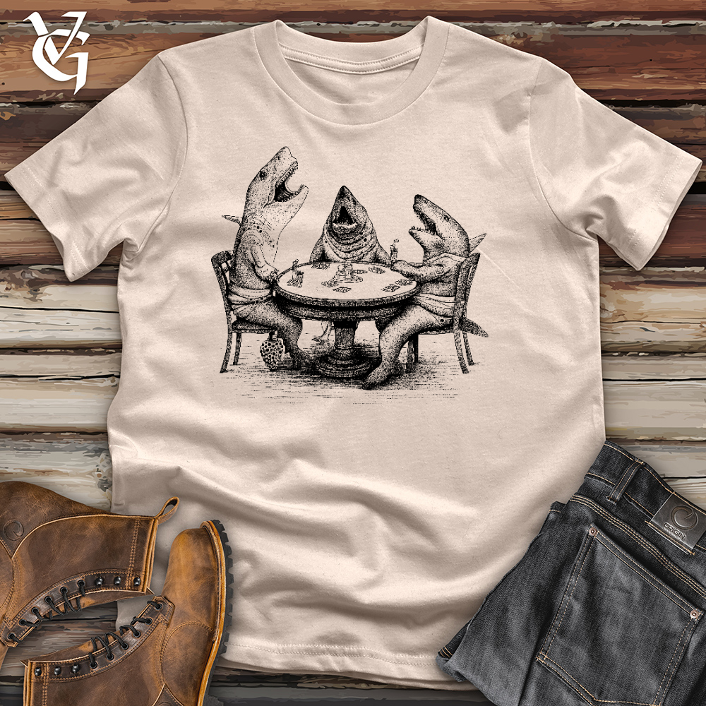 Poker Sharks Cotton Tee