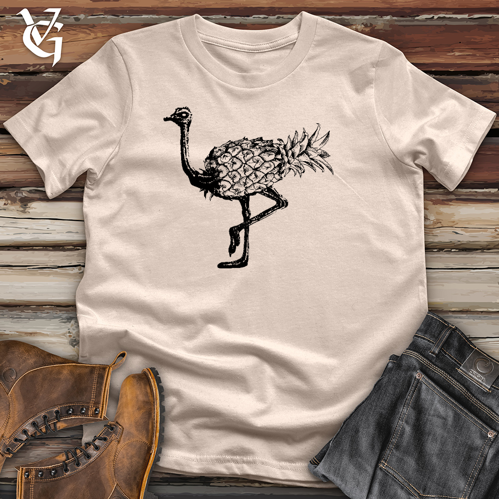 Pineapple Ostrich Cotton Tee