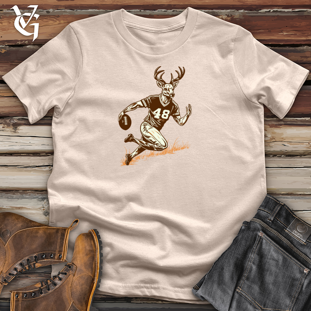 Gridiron Stag Cotton Tee