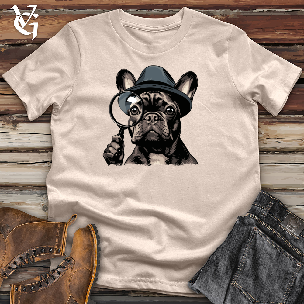 Bulldog Sleuth Search Cotton Tee