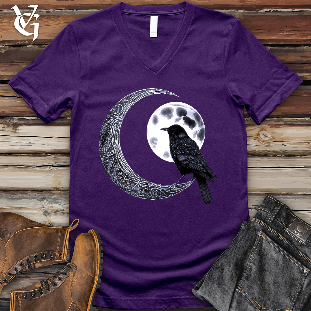 Raven & Moon Negotiations V- Neck Tee