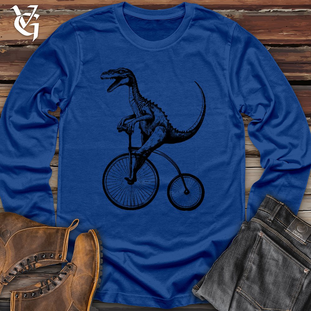 Dinosaur Cyclist Long Sleeve