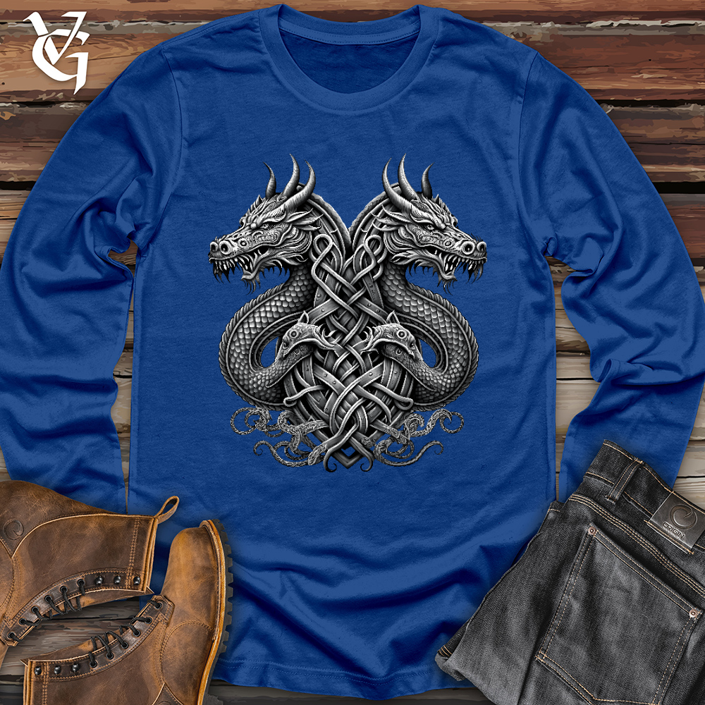 Emblem of Dreki Black & White 2 Long Sleeve