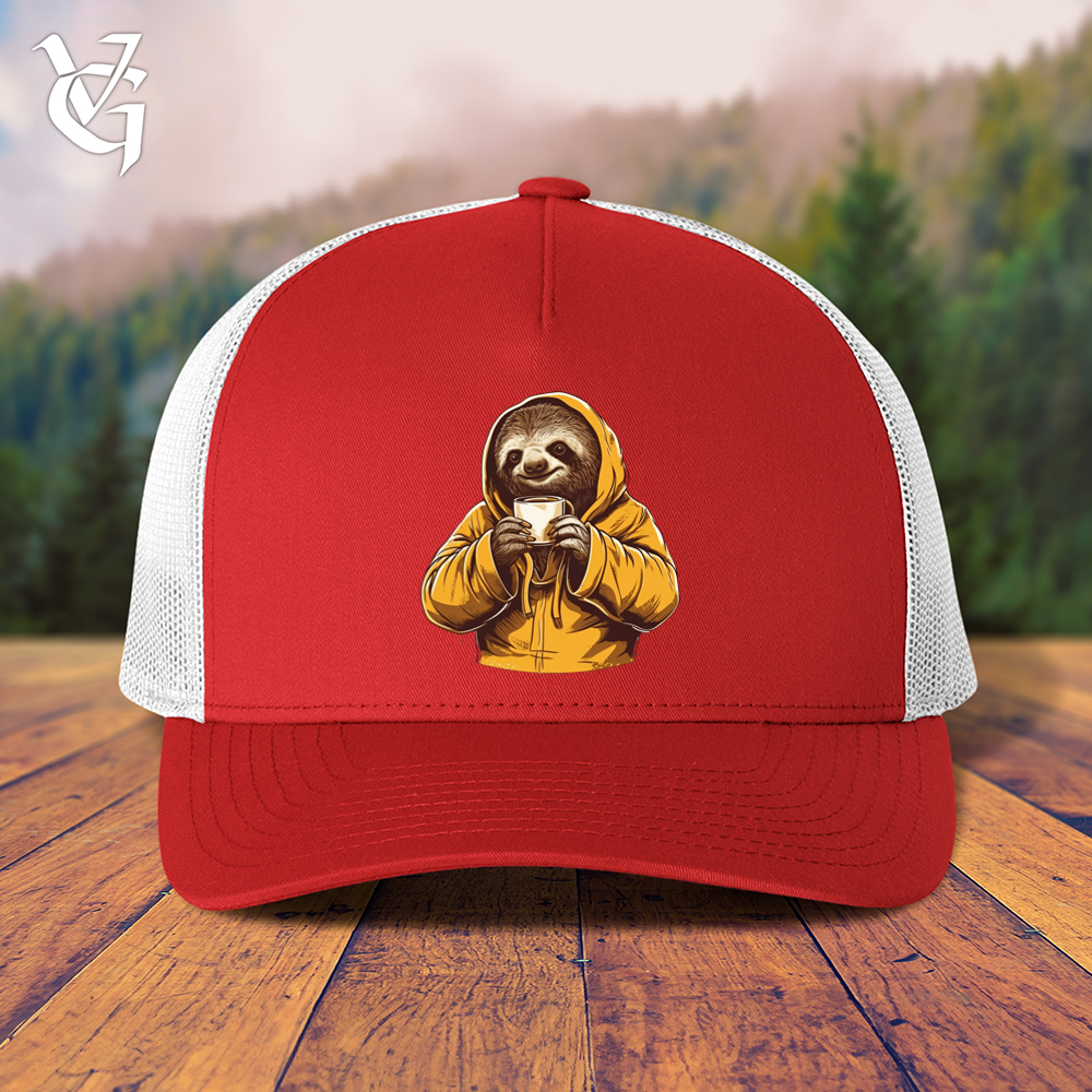Sloth Coffee Trucker Cap